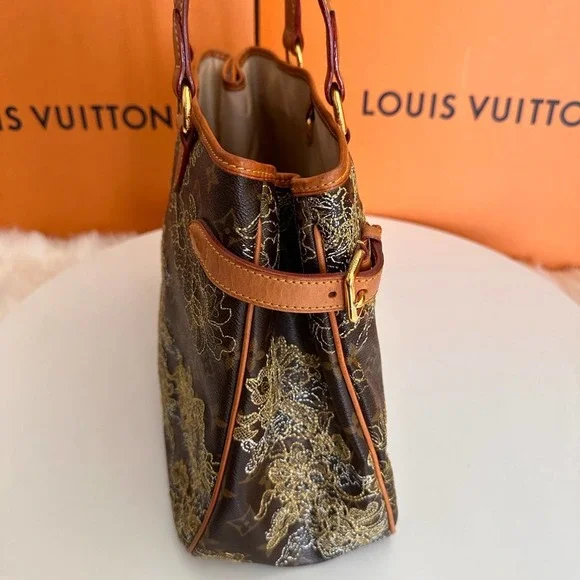 💎✨BEAUTIFUL✨💎 LOUIS VUITTON Monogram Dentelle Batignolles - Picture 6 of 16